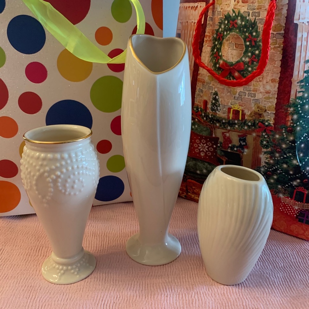 ❤️🎉❤️HOST PIC❤️🎉❤️Lenox Mini Vase Set
